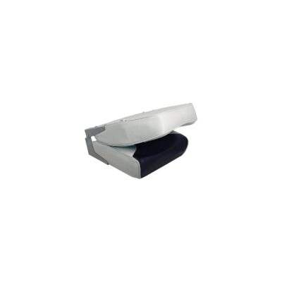 Springfield Economy Folding High Back Seat Gray & Blue