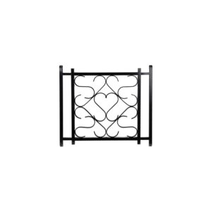 Camco Screen Door Push Bar and Deluxe Grille, Aluminum