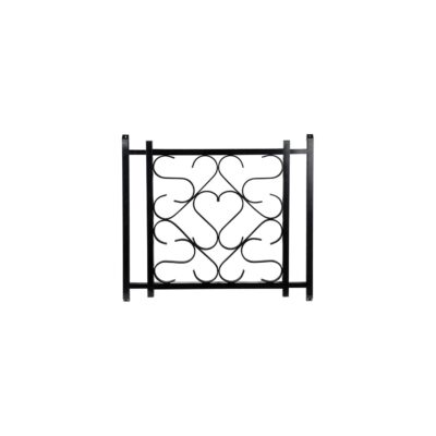 Camco Screen Door Push Bar and Deluxe Grille, Aluminum