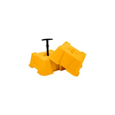 Camco 44539 FasTen RV Leveling Big Blocks with T-Handle, 2 pk