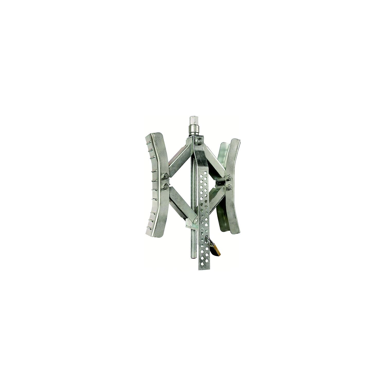 Camco 44662 Wheel Stop w/Wrench & Lock