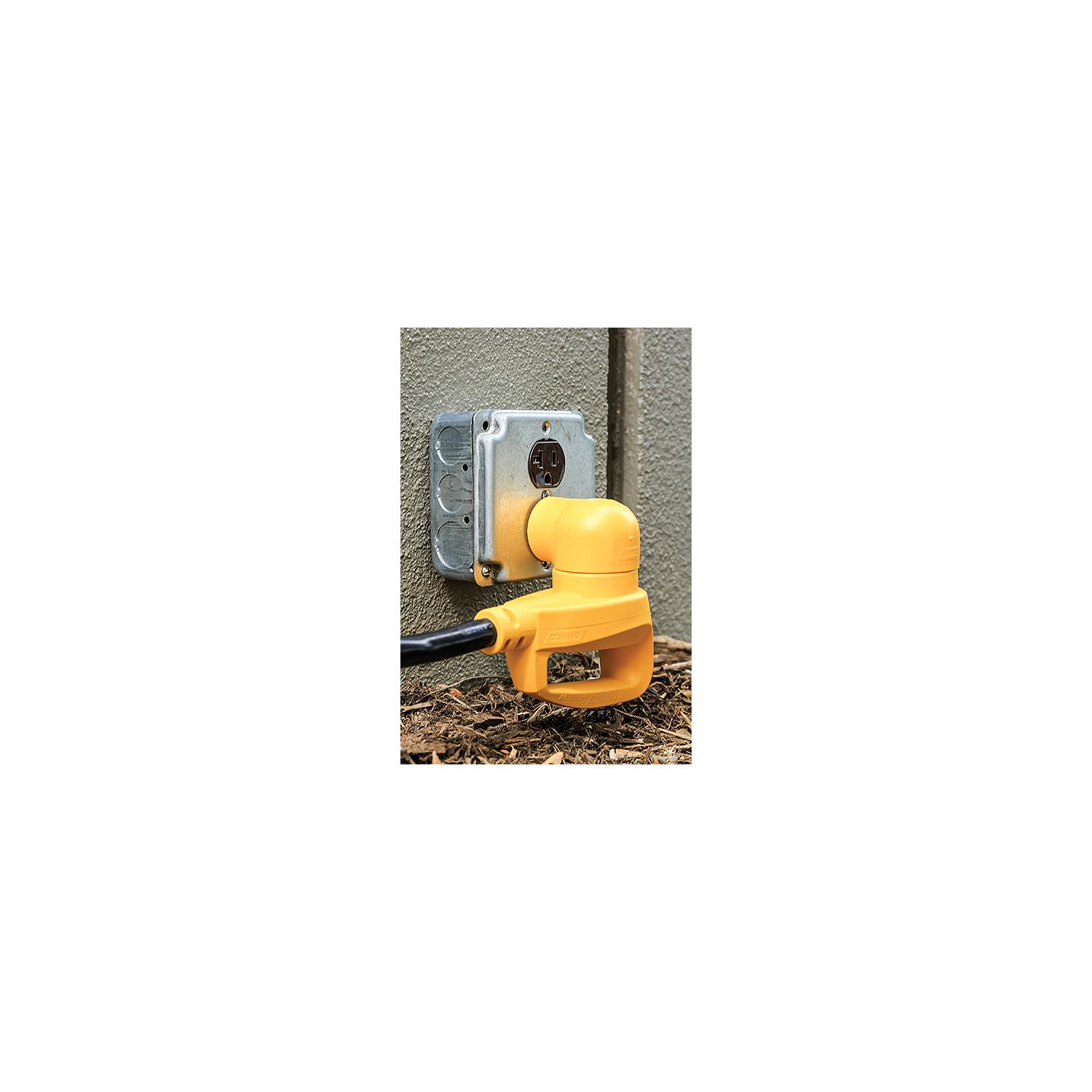 Camco 90 Electrical Adapter, 15A Male, 30A Female - Image 2