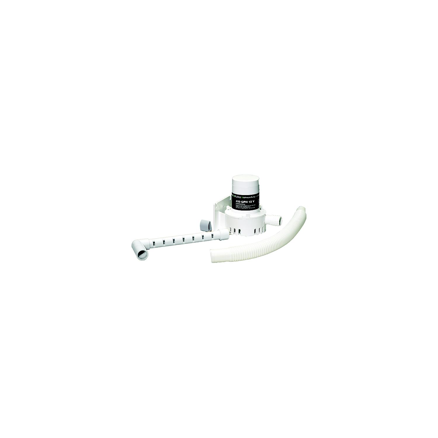 Johnson Pump 24052 Ice Chest Aerator Kit (Includes Pump, Hose, Spray Bar, Clamps and Instructions)