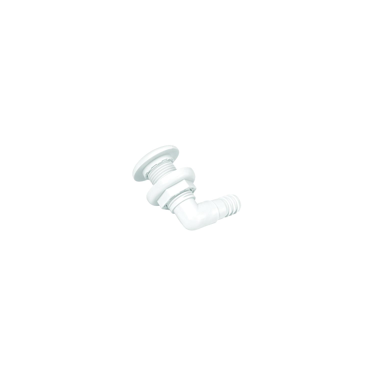 Johnson Pump 75035 3/4" 90 White Thru-Hull