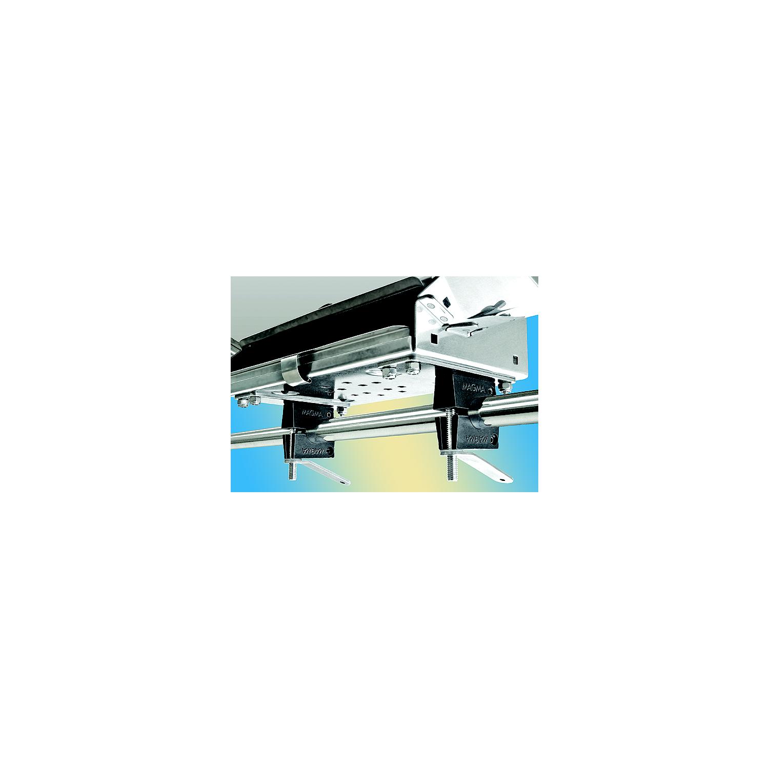 Magma "Dual" Horizontal Round Rail (HD) Mount For all ChefsMate, Newport, Catalina, Monterey and Dual Mount Tables