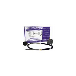Uflex FOURTECHBLK10ZTF Fourtech ZTF Rotary Steering System, 10' Black Cable