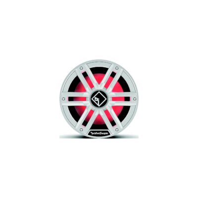 Rockford Fosgate M2D212I DVC 2 Color Optix Infinite Baffle Marine Subwoofer, 12" w/ White & Stainless Grills
