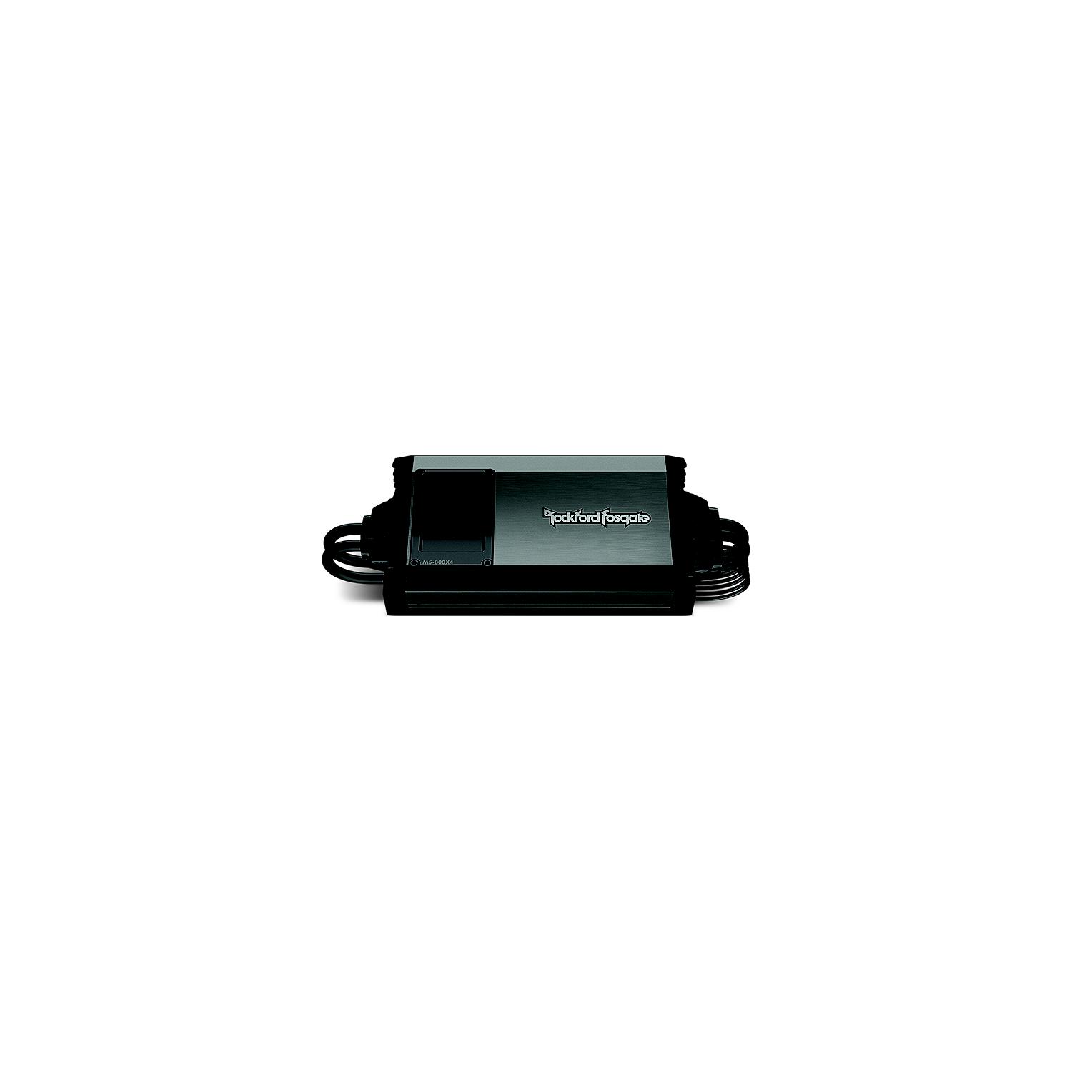 Rockford Fosgate M5800X4 IPX6 Element Ready Marine Amplifier, 4 Channels