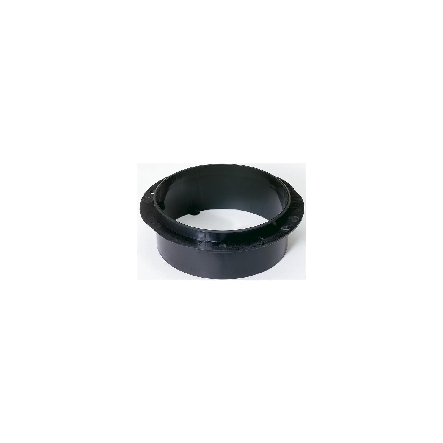 Attwood Twist On Hose Flange For 3" Hose, Black