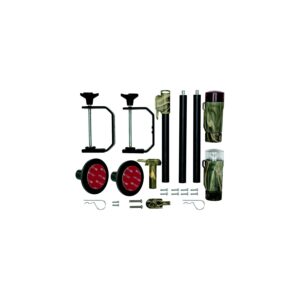 Attwood 141977 All-Craft Battery Operated LED Portable Nav Light Kit w/Threaded Pole, Real Tree Max-4 Camo