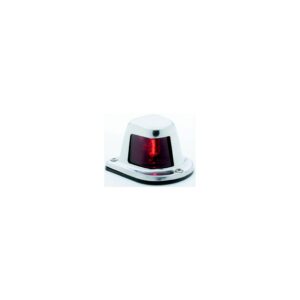 Attwood Side Lights Deck Mount, Stainless Steel - Red