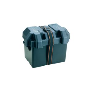Attwood Standard Non-Vented Battery Box For Group 24/24M, Black