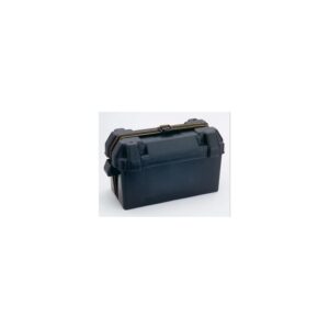 Attwood 90841 Large Battery Box, Black, Vented - Fits Group 29/31