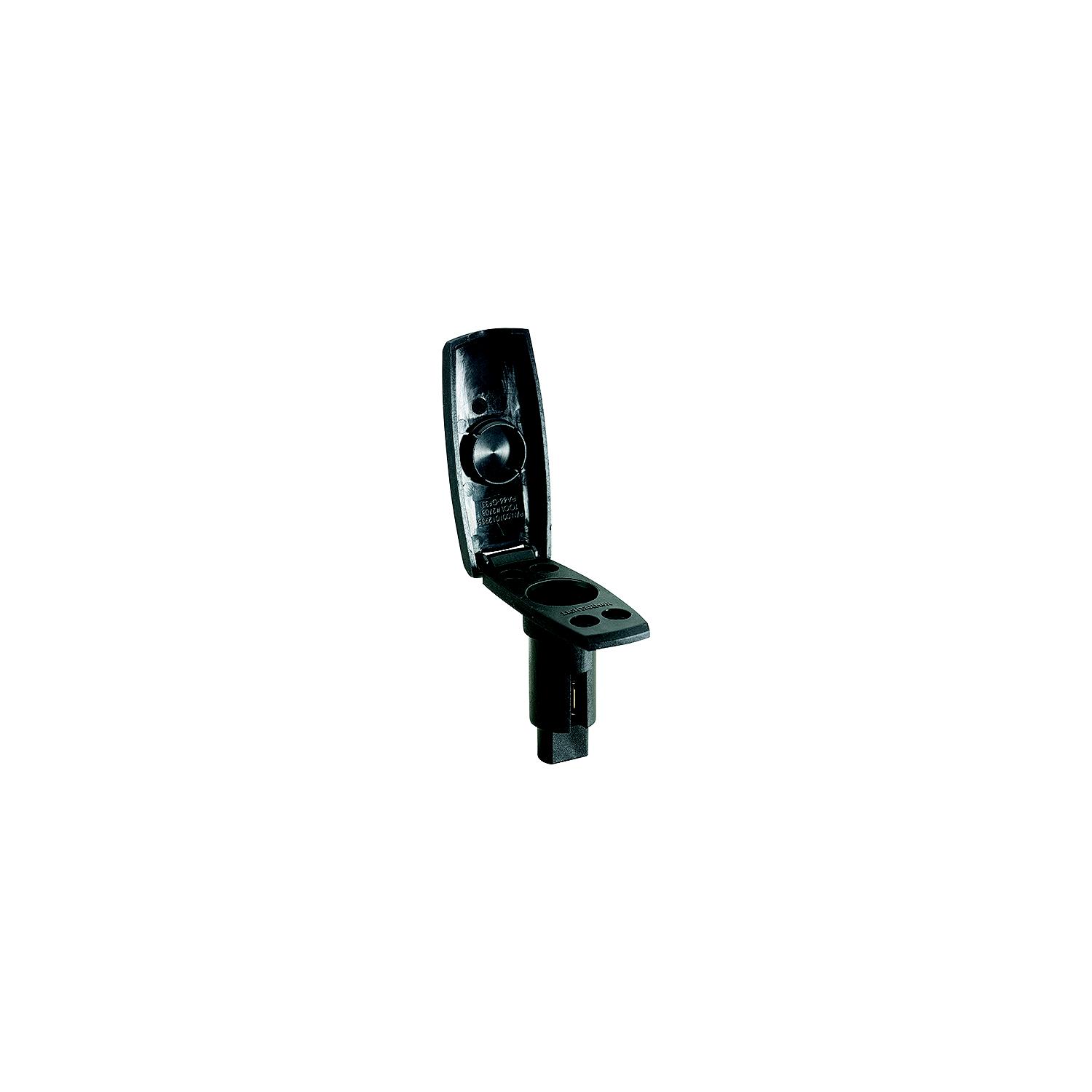 Attwood LightArmor Plug-In Base - Rectangle Series, 3-Pin, Black - Image 2