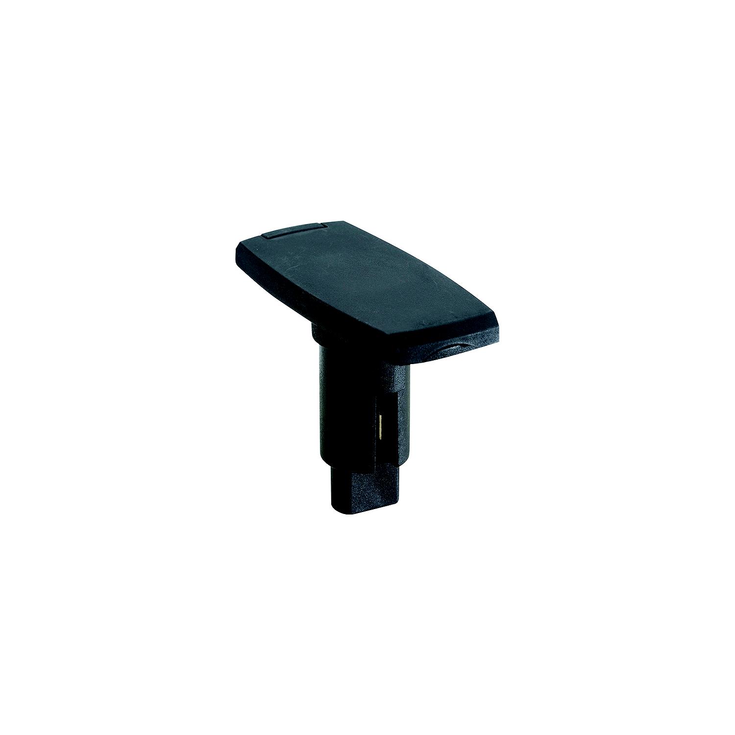 Attwood LightArmor Plug-In Base - Rectangle Series, 3-Pin, Black