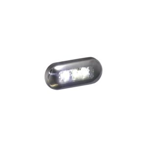 T-H Marine LED Oblong Courtesy Light With Stainless Steel Bezel