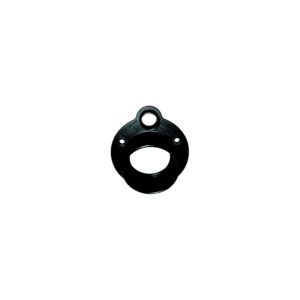 T-H Marine Rigging Flange Hose Union For 2" Hose With 3/4" Fuel Hose Port, Black