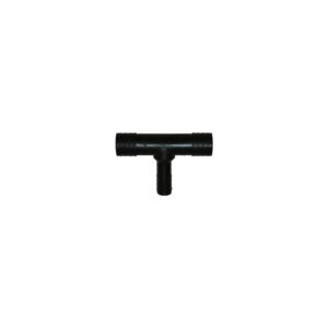 T-H Marine Reducing Tee For Hose 1-1/2 x 3/4 x 1-1/2" , Black