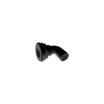 T-H Marine 90 Degree Specialty Thru-Hull Fitting With Spanner Head 3/4", Black