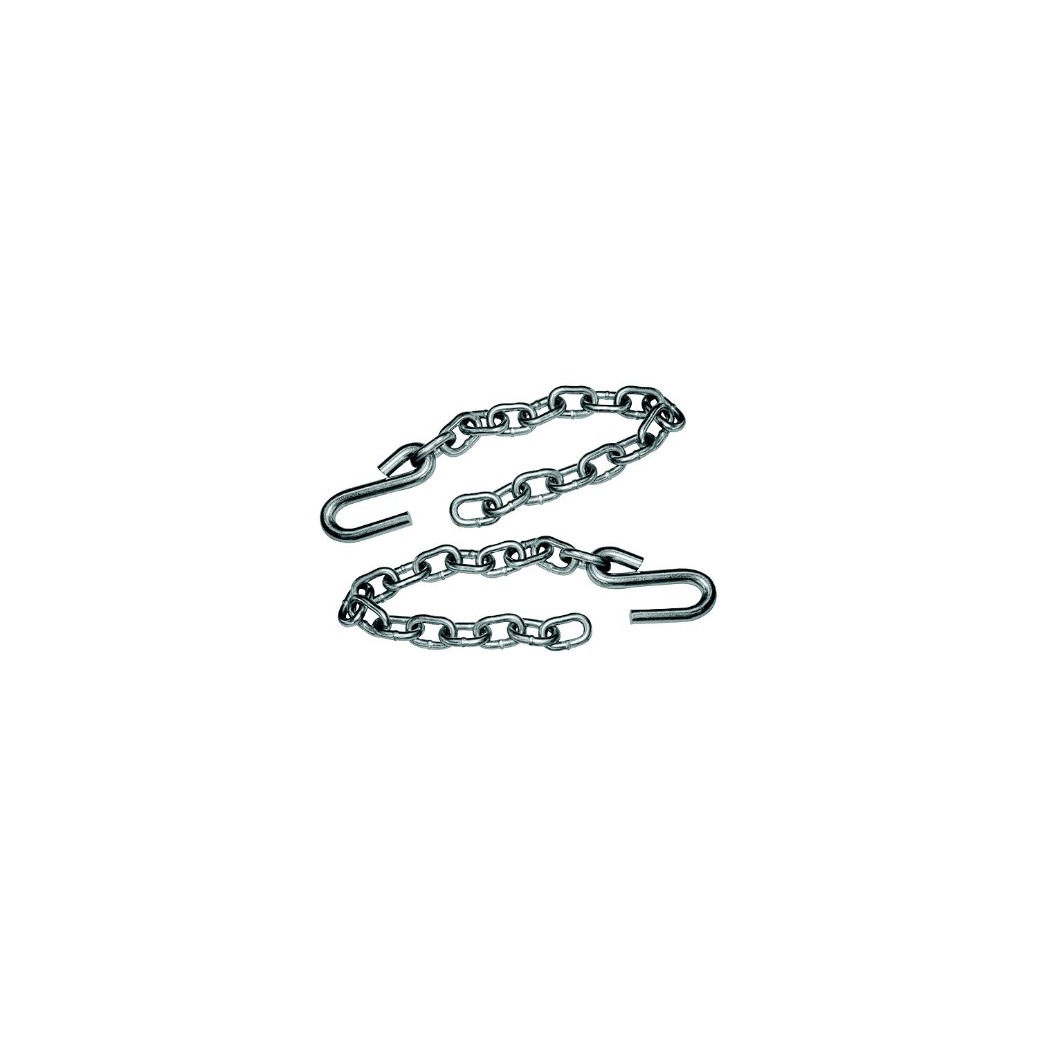 Tie Down Engineering Safety Chain With S-Hooks - Sold as Pair