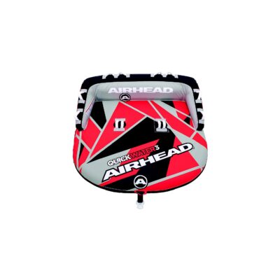 AirHead AHT50188RBK Quick Water Towable, Red/Black, 1-3 Riders
