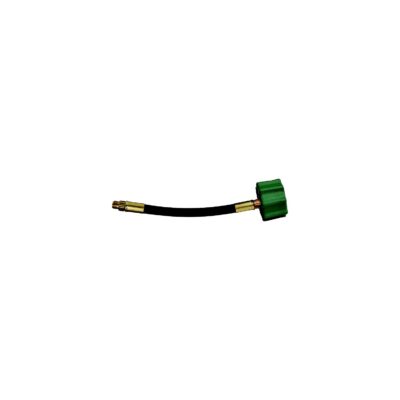 MEC  MER425H15P2 15" Length High Flow Hose For High Capacity Regulator, Green Nut, 2 pk.