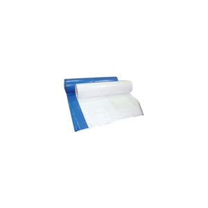 Poly-America 16WH Shrinkwrap White Poly Film 16' x 372', 200#