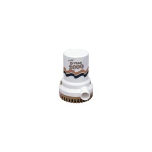 Rule 09 Gold Series 2000 GPH High Capacity Bilge Pump, 12V