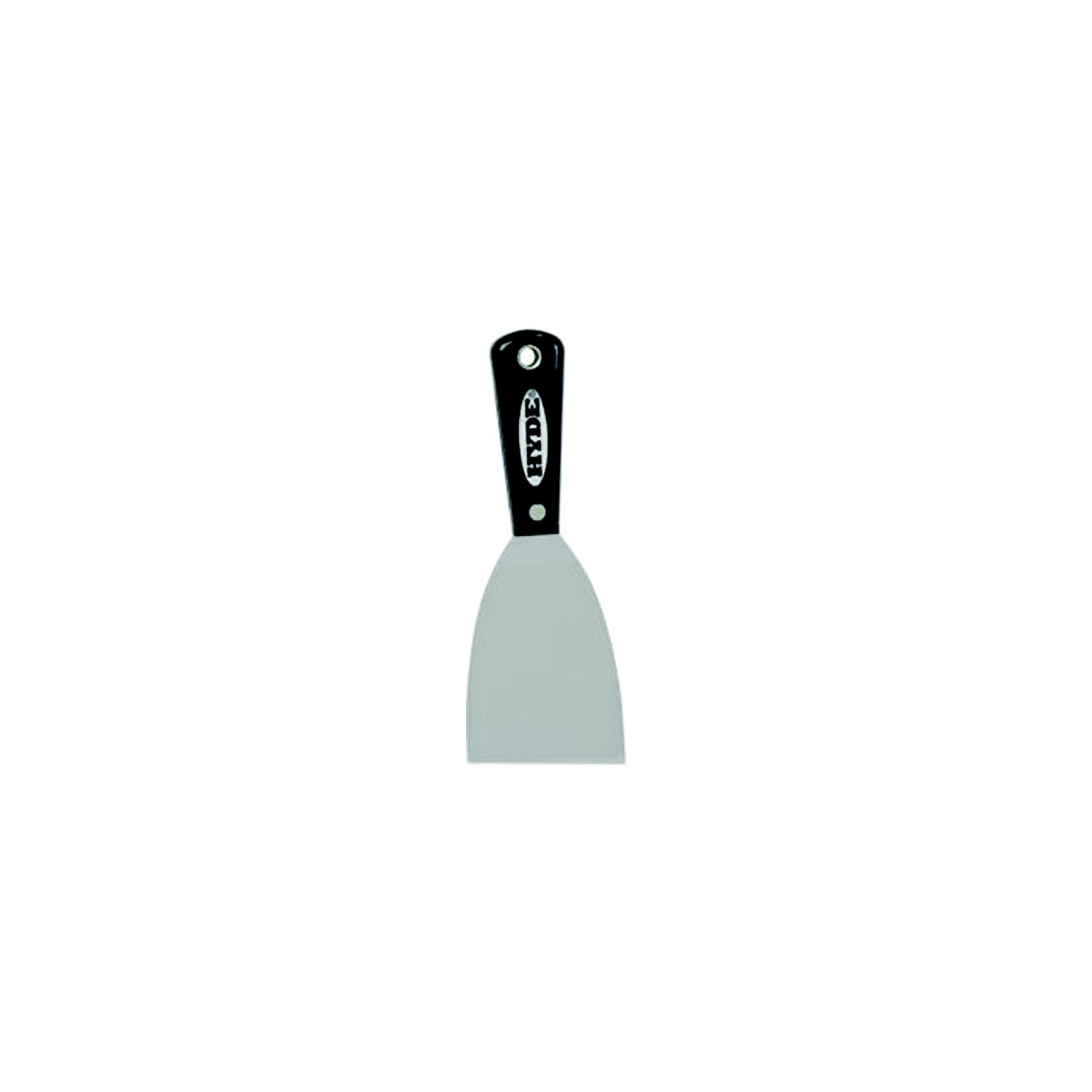 Black & Silver Scraper 3" Flex