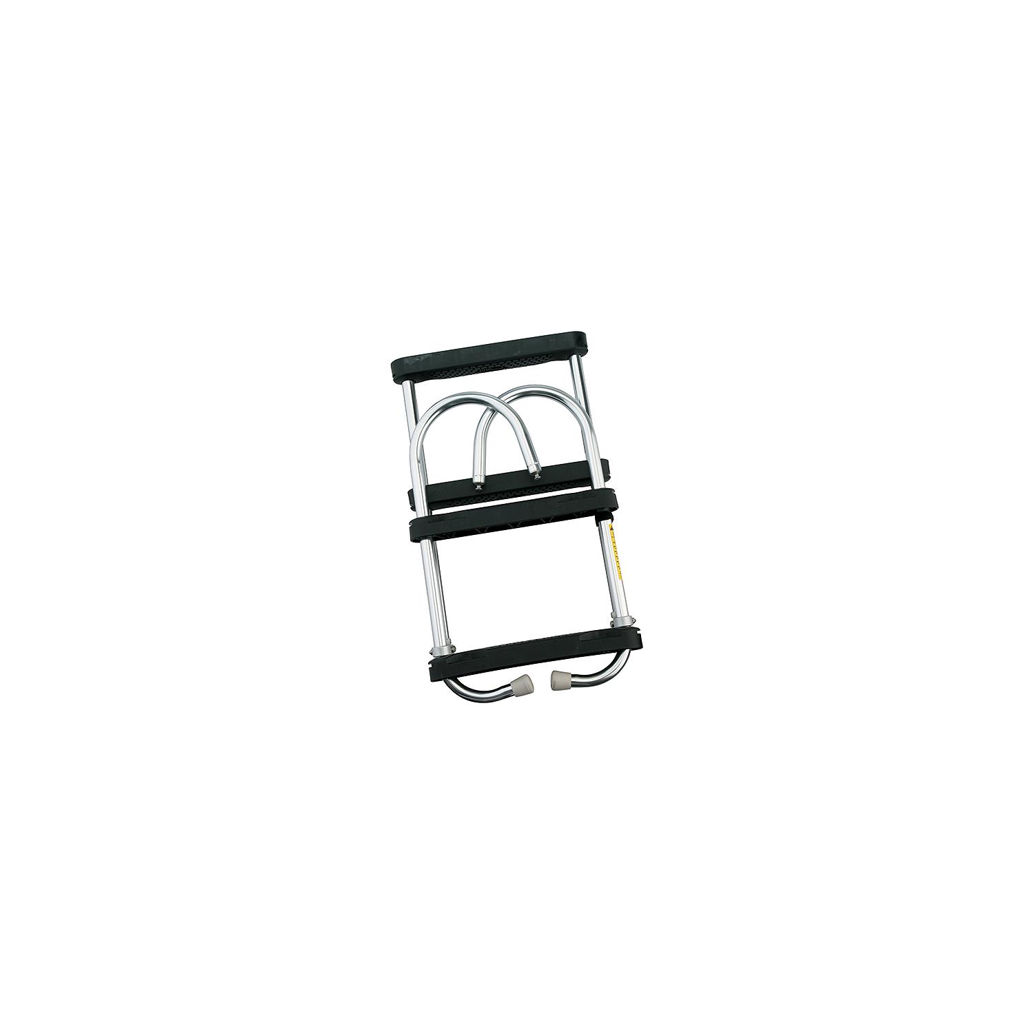 Garelick EEz-In Removable 4 Step Folding Pontoon Boarding Ladder - Image 3