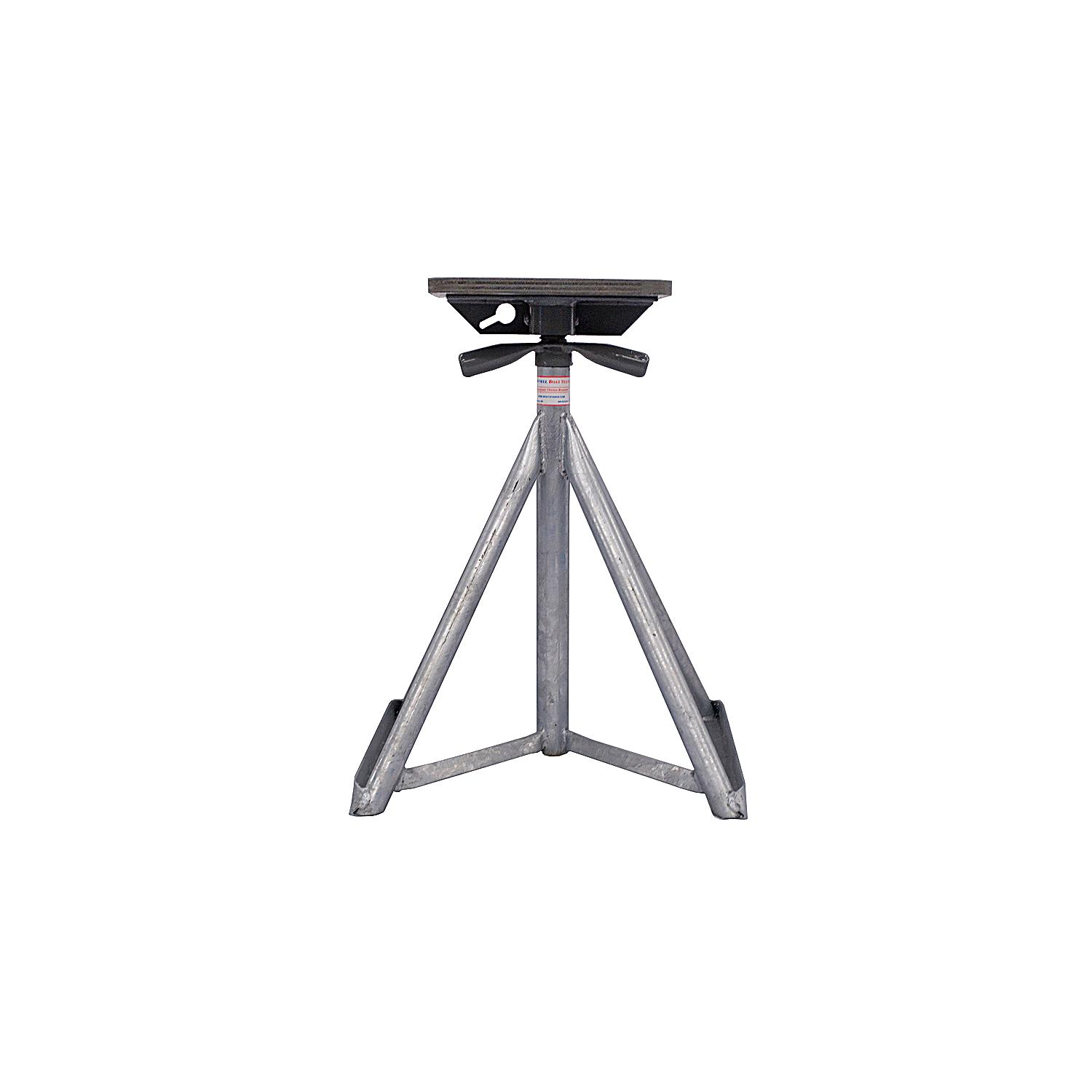 Brownell Galvanized Power Boat Stand, Flat Top
