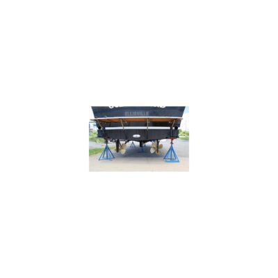 Powerboat Stand w/Blue V-Top 18"-25"