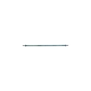 Dexter Axle 49550 2" Square Galvanized Trailer Axle With Brake Flange, 3500 lb.
