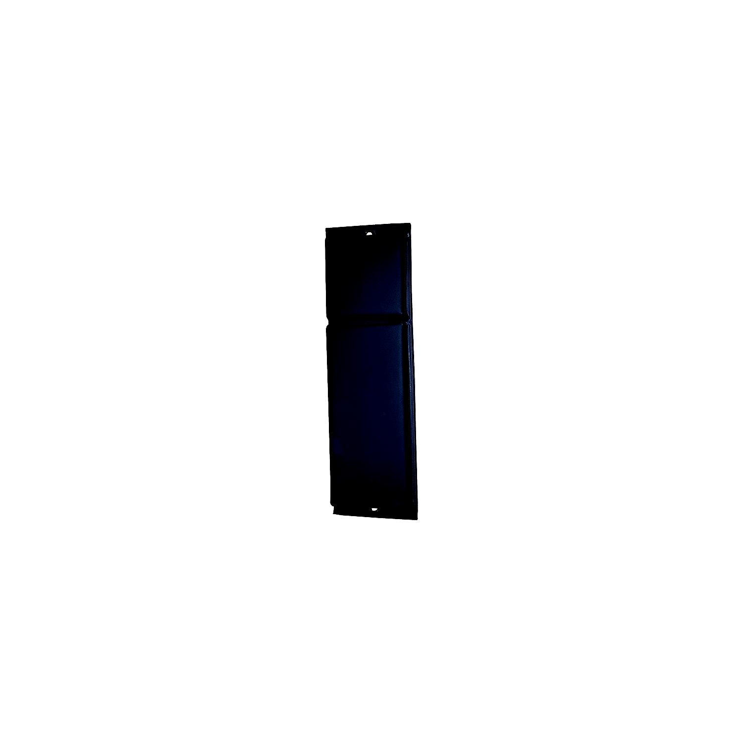 Taylor 328 Vinyl Covered Contour/Flat Fender, 24" Black