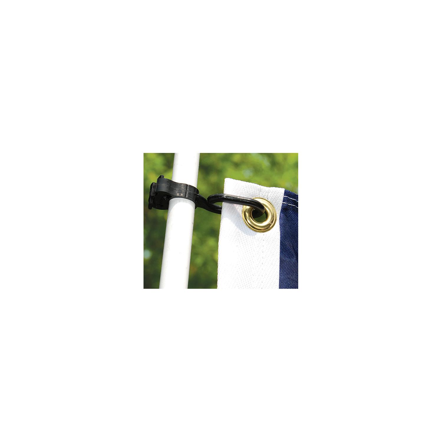 Taylor Charlevoix Burgee and Antenna Clips 1/2" - Image 2