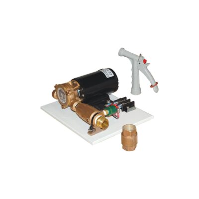 Groco C-60 12V Deck Wash Kit With PGN-50 Spray Nozzle and CV-75 Check Valve