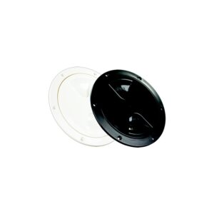 JR Products 5" Access/Deck Plate, White