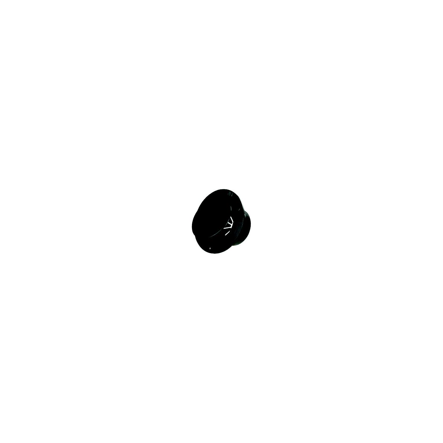 JR Products S2312A Cable Hatch, Round Black