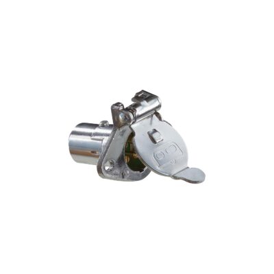 Pollak 4-Way Socket, Chrome Plated