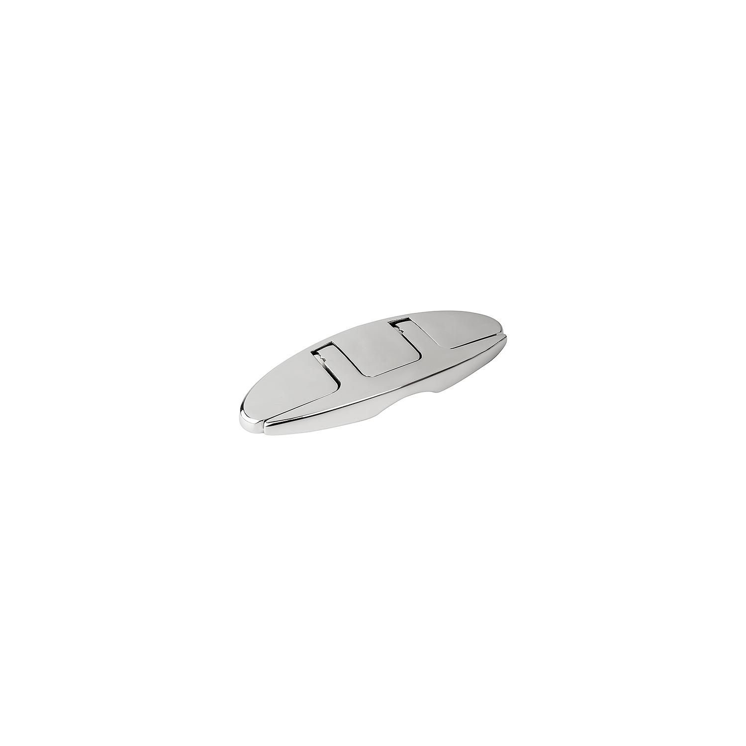 SeaDog 0411151 Oval Folding Cleat w/ Hidden Hex Bolts, Polished SS - Image 2