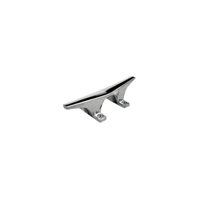 Sea-Dog 0441041 4-Hole Cleat, Chrome Zinc, 4-1/2", Carded
