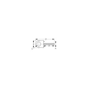Sea-Dog 0791351 Chrome Zinc Bow Eye - 3/8"
