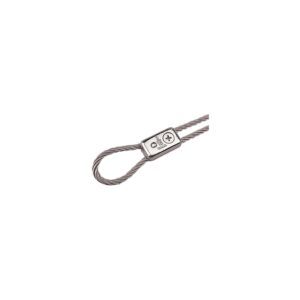 Chrome Plated Zinc Cable Clamp, Bulk