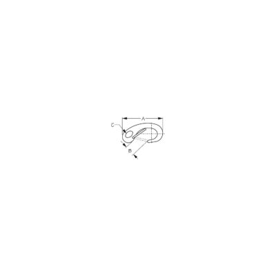 2" Spring Gate Snap Hook, SS - Image 2