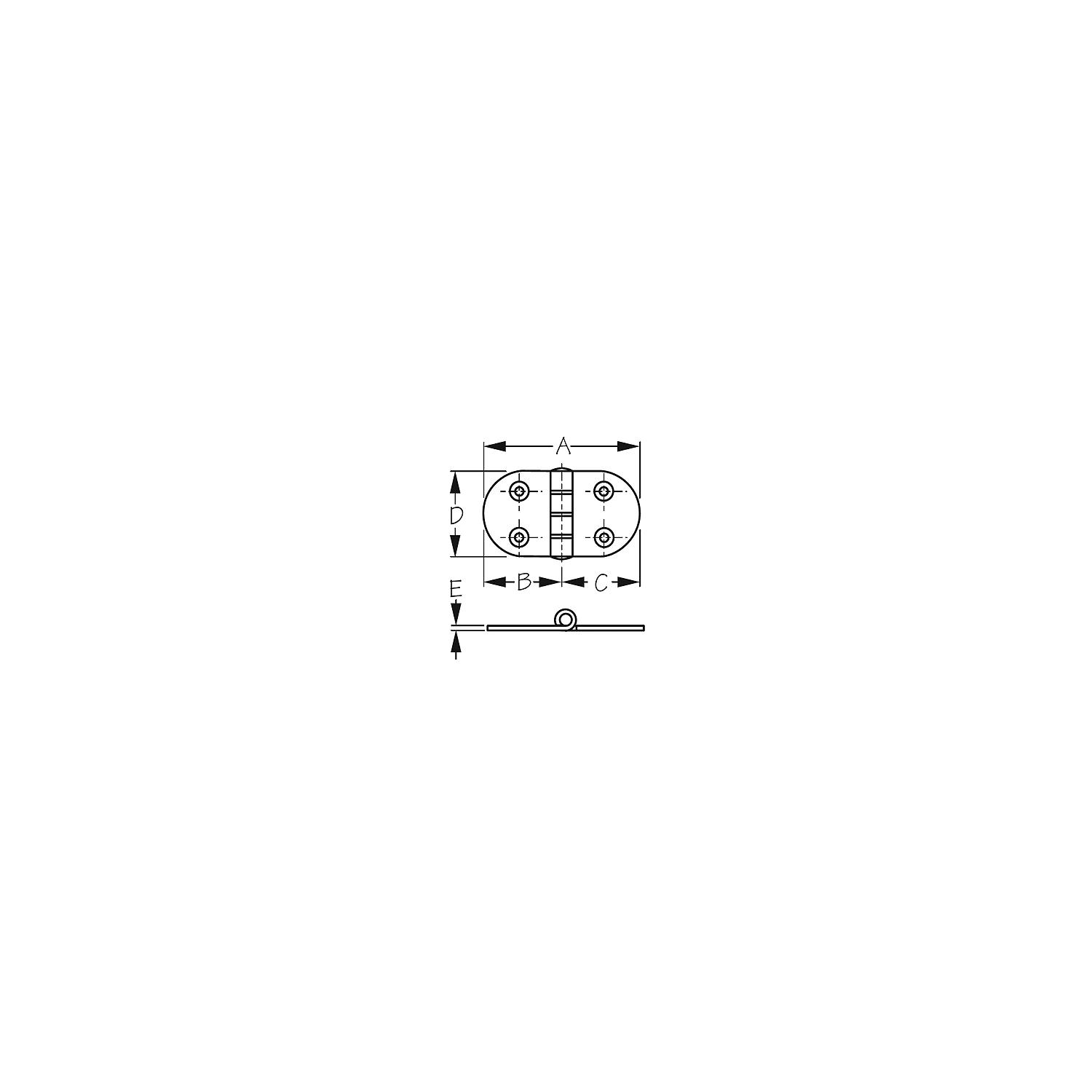 Round Side Hinges - Image 2