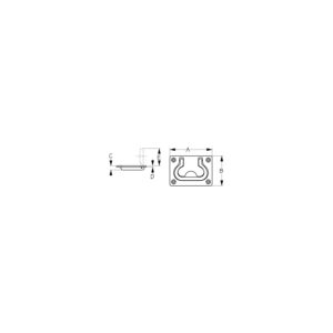 Sea-Dog 2218601 Flush Hatch Pull