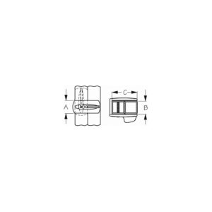 Stainless Pontoon Gate Latch