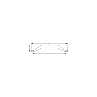 SeaDog Surface Mount Hand Rail | Formed 304 Stainless Steel | 1" Outside Diameter | 5/16" Fastener - Image 2