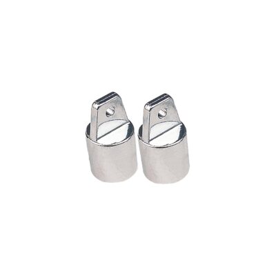 Sea-Dog 2761001 External Eye End, 7/8" Chrome Zinc, Pair