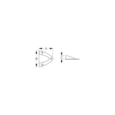 Sea-Dog xxx SS Midget Vent, 1-5/8" - Image 2